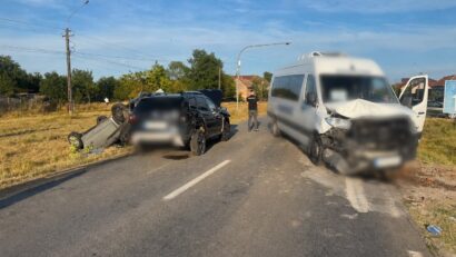 Accident grav în Chevereşu Mare: un bărbat a murit, iar alte două persoane au ajuns la spital