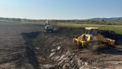 Au început lucrările la acumularea Salcia din Timiș. Proiectul vizează protejarea orașului Buziaș de inundații