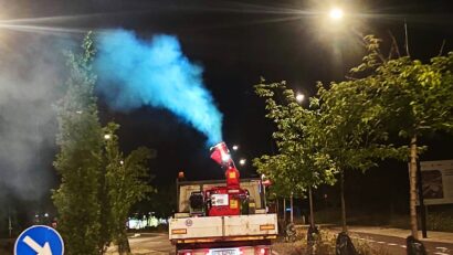 La Reșița a început campania de dezinsecție