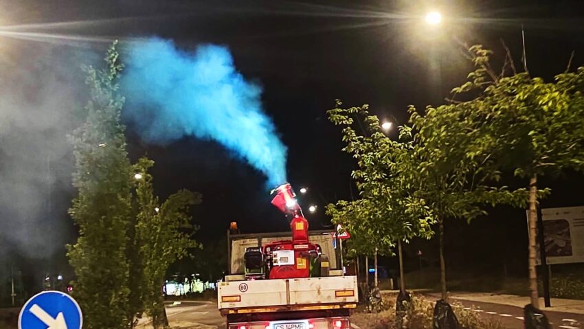 La Reșița a început campania de dezinsecție