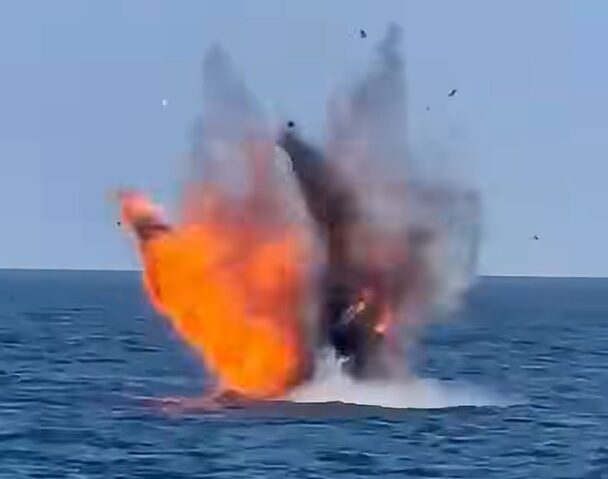 MApN: două drone Gerbera, găsite în derivă în Marea Neagră, au fost detonate de scafandrii Forțelor Navale Române