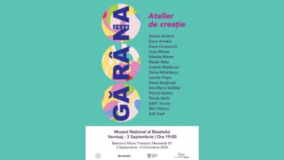 Expoziția „Gărâna 2026 – Atelier de creație”, la Muzeul Național al Banatului. 50 de lucrări semnate de 16 artiști