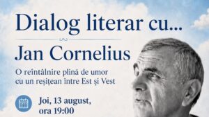 Dialog literar cu Jan Cornelius la Centrul Cultural Școala Pittner
