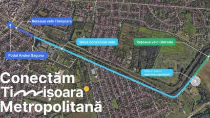 Două oferte pentru pista de biciclete care va lega Timișoara de Ghiroda