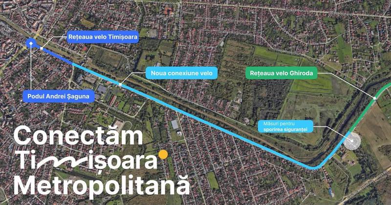 Două oferte pentru pista de biciclete care va lega Timișoara de Ghiroda