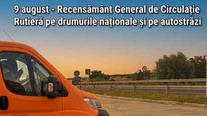 Recensământ general de circulație pe A1 și drumurile naționale din vestul țării. Șoferii nu vor fi opriți