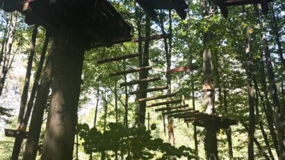 Traseu de aventură amenajat în inima Parcului Național Domogled-Valea Cernei