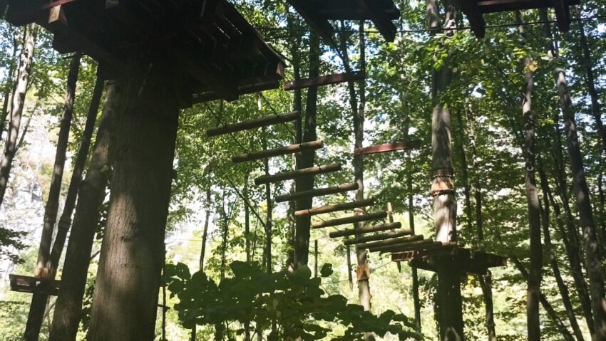 Traseu de aventură amenajat în inima Parcului Național Domogled-Valea Cernei
