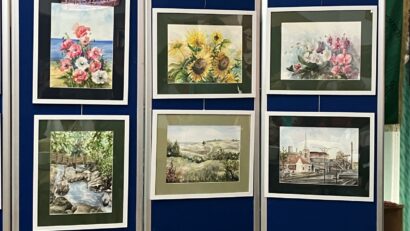 „La mijloc de Răpciune, sub semnul culturii” – expoziție de acuarelă la Reșița