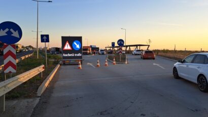 Anchete de circulație pe drumurile naționale și autostrada A1. Unde sunt opriți șoferii pe 30 septembrie