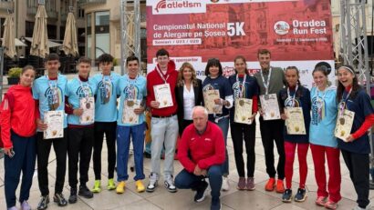 Atleţii caransebeşeni, redutabili şi pe 5 km! Cinci medalii la Naţionalele de la Oradea