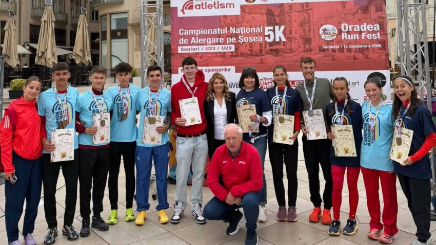 Atleţii caransebeşeni, redutabili şi pe 5 km! Cinci medalii la Naţionalele de la Oradea