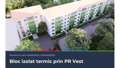 Caransebeș: Blocurile 2 și 4 de pe Aleea Bujorului vor fi eficientizate energetic