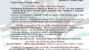 Bocşa Film Festival 2026: patru zile de film, artă și literatură
