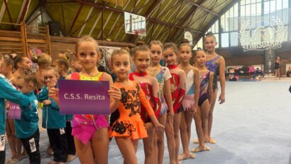 Gimnastică ritmică: fetele de la CSS Reşiţa şi-au demonstrat calităţile la Cupa Timişoara