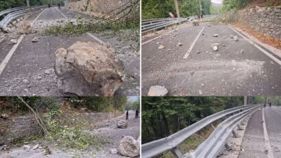 DN 67D Valea Cernei – Băile Herculane rămâne închis