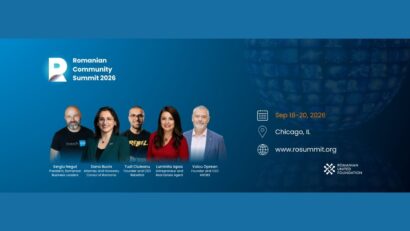 Romanian Community Summit 2026 adună diaspora românească la Chicago. Trei zile de business, educație, tehnologie și proiecte pentru comunitate