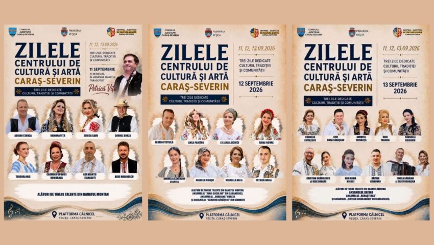 Zilele Centrului Județean de Cultură și Artă Caraș-Severin, la Reșița