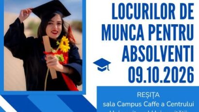 Bursa locurilor de muncă pentru absolvenți, la Reșița