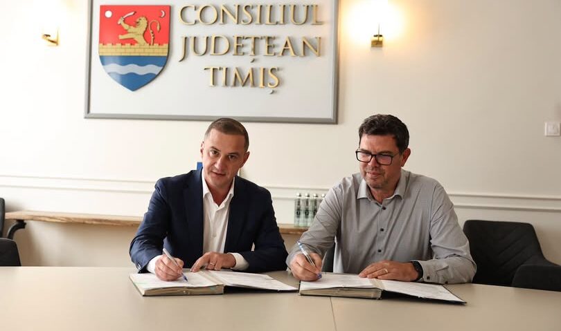 1,5 milioane de lei pentru noua școală din Dumbrăvița. CJ Timiș sprijină finalizarea investiției