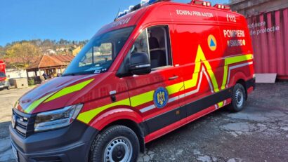 Ambulanțe de ultimă generație în dotarea ISU „Semenic”