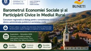 Barometrul Economiei Sociale și al Participării Civice în Mediul Rural: cercetare și dialog în șapte județe