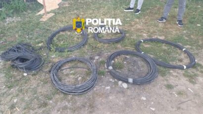 Șase persoane reținute după furturi de cabluri de pe șantierul Termocentralei Mintia. Prejudiciu de 590.000 de euro