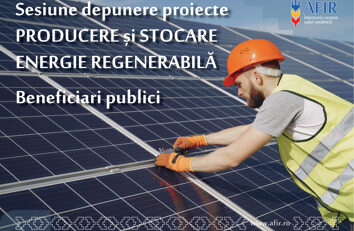 AFIR deschide finanțări de 650 de milioane de euro pentru energie regenerabilă și stocare. Cererile se depun din 28 septembrie