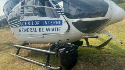 Bărbat căutat cu elicopterul MAI după ce a fugit de polițiști. La căutări participă și echipaje din Caraș-Severin