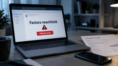 E.ON Energie România avertizează: campanie de phishing cu false facturi neachitate