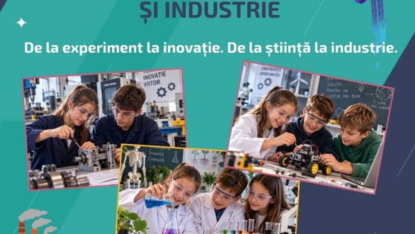 Festivalul de Științe și Industrie Reşiţa 2026: experimente, roboți, tehnologie și patrimoniu industrial