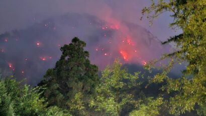 IGSU: intervenție complexă pentru stingerea incendiului din Parcul Național Domogled – Valea Cernei