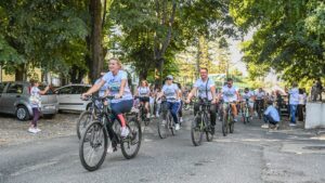 Aproape 1.500 de oameni au pedalat împreună în cadrul RO Bike Valley-Marea Pedalare