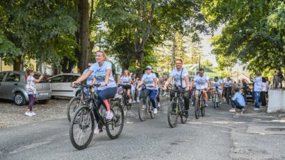 Aproape 1.500 de oameni au pedalat împreună în cadrul RO Bike Valley-Marea Pedalare