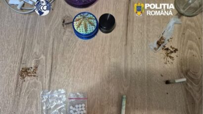 17 persoane reținute la Arad într-un dosar de trafic de droguri. Două dintre ele sunt minore