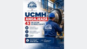 UCMH Reșița face angajări. 43 de locuri de muncă sunt disponibile