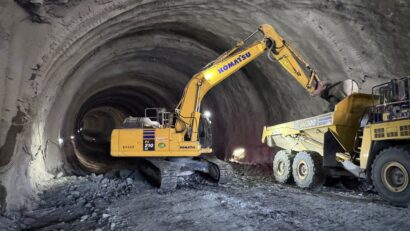 A1 Margina – Holdea, stadiu fizic de 80%. Lucrări permanente la tuneluri și noi sectoare asfaltate