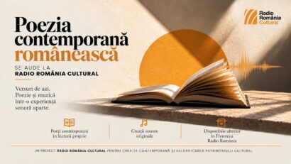Poezia contemporană românească se aude la Radio România Cultural