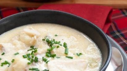 Cullen Skink – ciorbă scoțiană de pește afumat, o rețetă tradițională din Moray