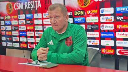CSM Reşiţa vrea trei puncte din duelul cu Gloria Bistriţa. Dorinel Munteanu: “Întâlnim o echipă imprevizibilă”