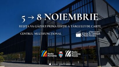 Târgul de Carte Gaudeamus Radio România, în premieră la Reșița! Patru zile cu scriitori de renume, conferințe, concerte și intrare liberă