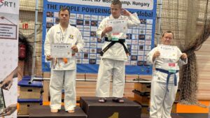 George Iovan, pe podium la Campionatul Mondial de Karate Global! Reşiţeanul a cucerit argint la kata