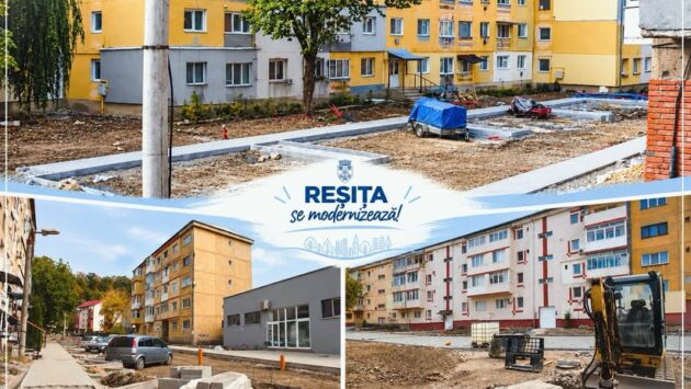 Noi lucrări de modernizare în cartierul Govândari din Reșița. Mai multe alei și străzi intră în șantier