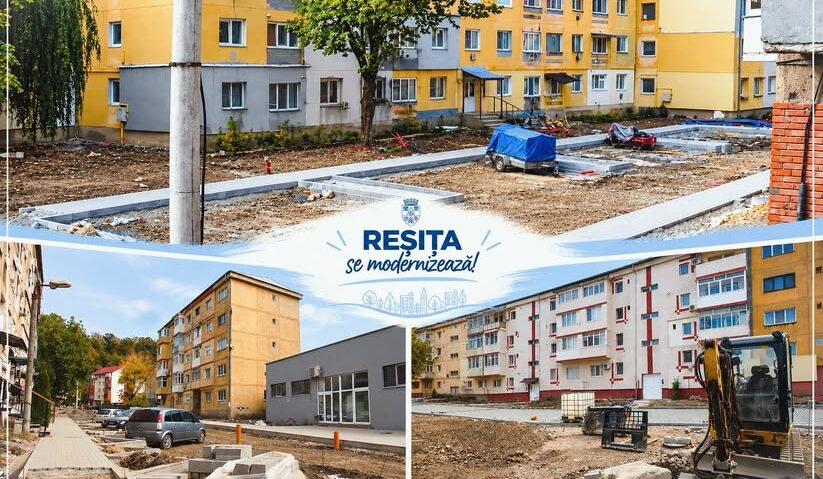 Noi lucrări de modernizare în cartierul Govândari din Reșița. Mai multe alei și străzi intră în șantier