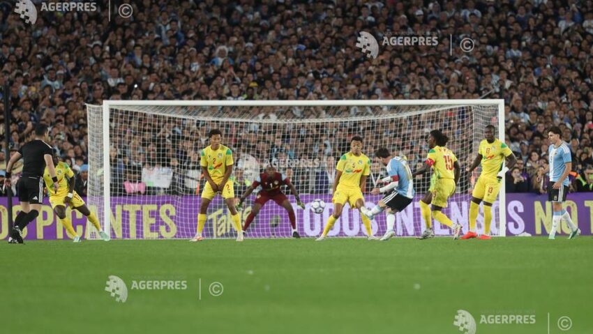 Lionel Messi și-a luat adio de la naționala Argentinei cu un gol
