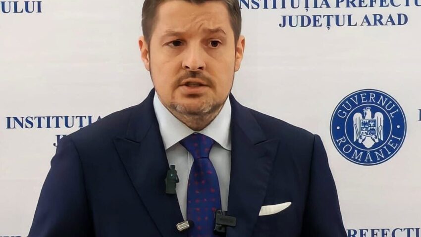 Prefectul județului Arad, Mihai Pașca, și-a dat demisia