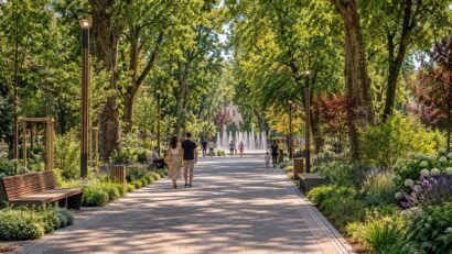 Parcul „Mihai Eminescu” din Arad va fi modernizat cu 2,8 milioane de euro. 88 de arbori noi vor fi plantați