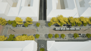 Zona Proclamația de la Timișoara va fi modernizată. Mai mult spațiu pentru pietoni, piatră naturală și aproape 100 de arbori noi