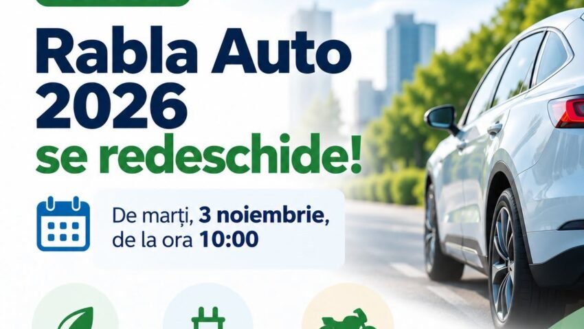 Programul Rabla 2026 se redeschide