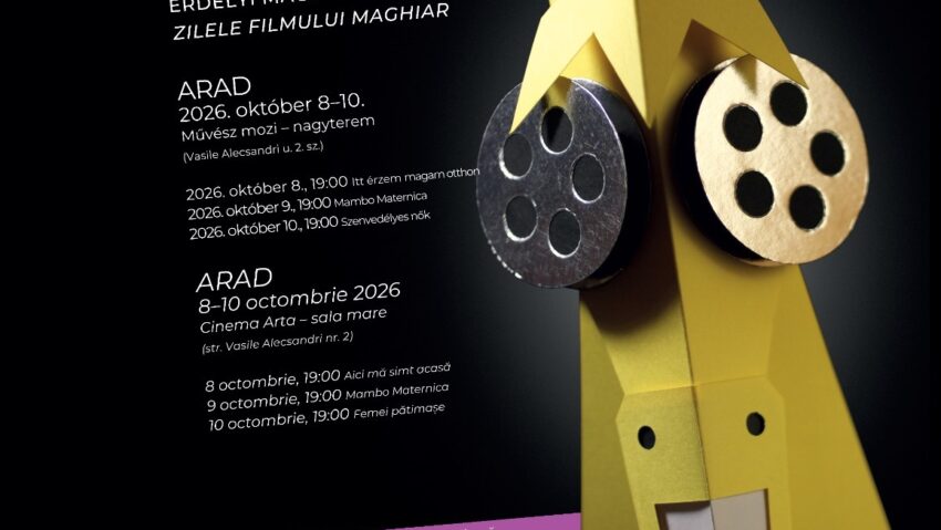 Filmtettfeszt 2026, la Arad. Trei seri de film maghiar, cu acces gratuit, la Cinematograful „Arta”